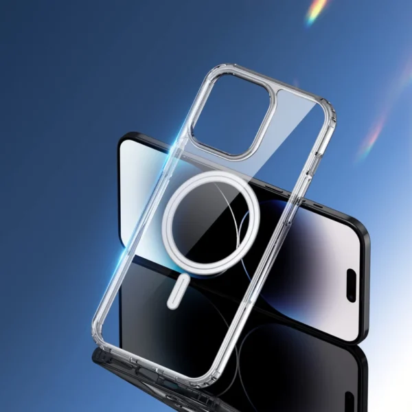 Iphone 16 Plus telefono dėklas Dux Ducis Clin Mag Series Case, Skaidrus