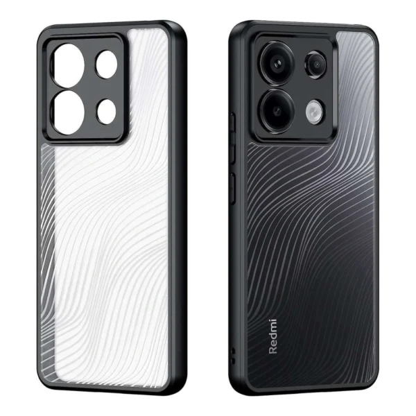 Xiaomi Redmi Note 14 4G telefono dėklas Dux Ducis Aimo Series Premium Case, skaidrus