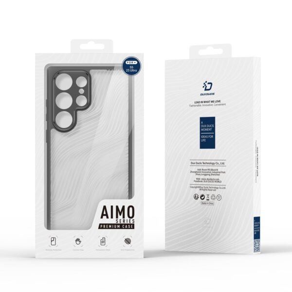 Xiaomi 13T/13T Pro/Redmi K60 Ultra Telefono dėklas Dux Ducis Aimo Series Premium Case Skaidrus - Image 4