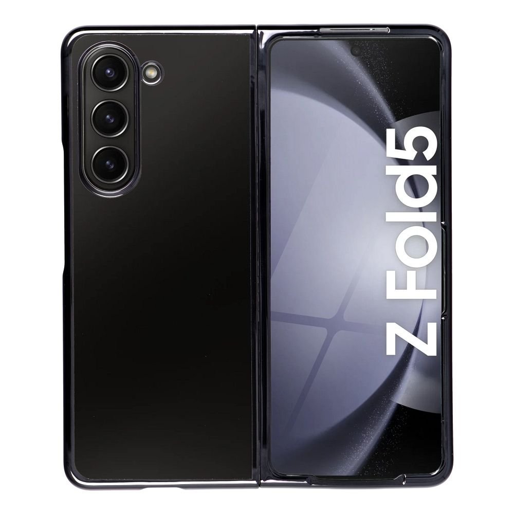 Samsung Galaxy Z Fold 5 5G, Telefono dėklas Focus skaidrus/juodas - Image 2