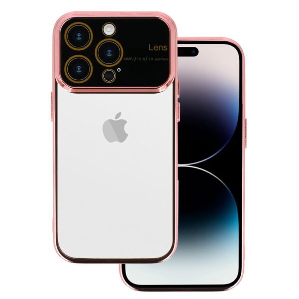 Iphone 11 Telefono dėklas Electro Lens Case Rožinis - Image 3
