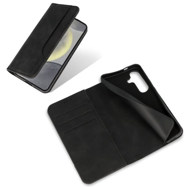 Samsung Galaxy S24 Telefono dėklas Wonder Prime Book Juodas - Image 2