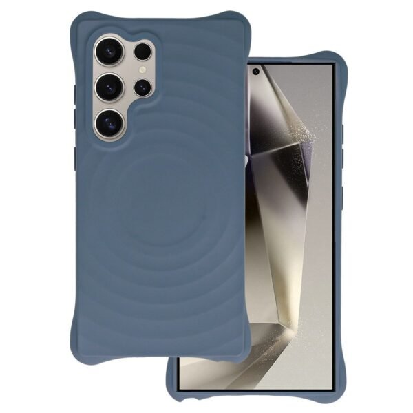 Samsung Galaxy S23 Plus Telefono dėklas Tel Protect Waves Magsafe Case Mėlynas