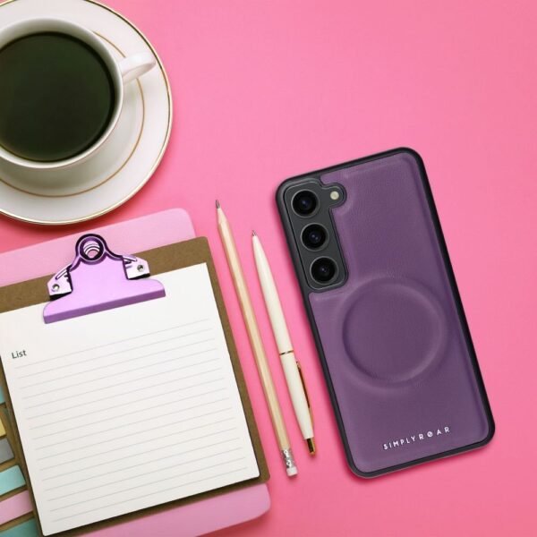 Iphone 12 Telefono dėklas Simply Roar Mag Morning Case Tamsiai violetinis - Image 4
