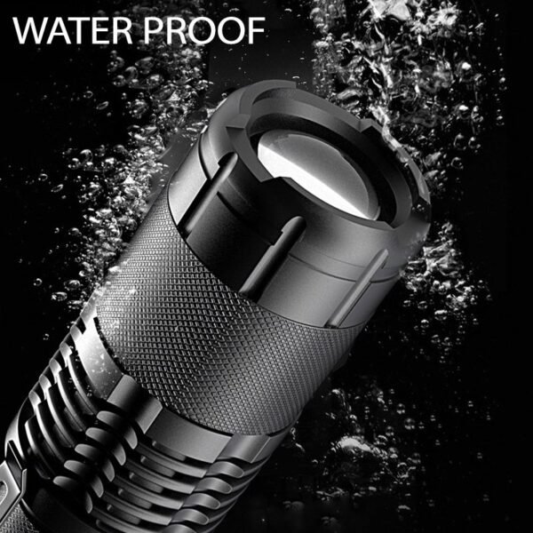 Žibintuvėlis LED ZOOM FLASHLIGHT LT3 UV - Image 6