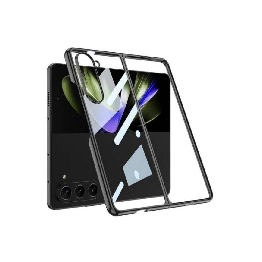 Samsung Galaxy Z Fold 5 5G, Telefono dėklas Focus skaidrus/juodas - Image 3