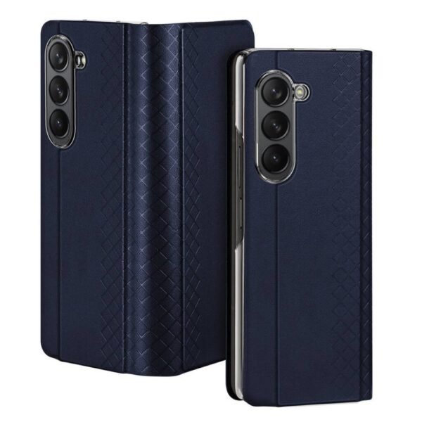 Samsung Galaxy Z Fold 6 Telefono dėklas Dux Ducis Bril Case, mėlynas