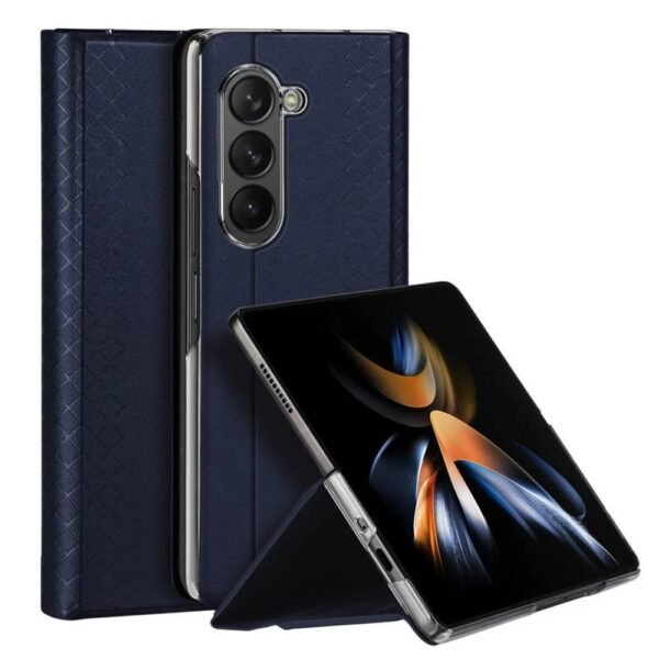 Samsung Galaxy Z Fold 6 Telefono dėklas Dux Ducis Bril Case, mėlynas - Image 3