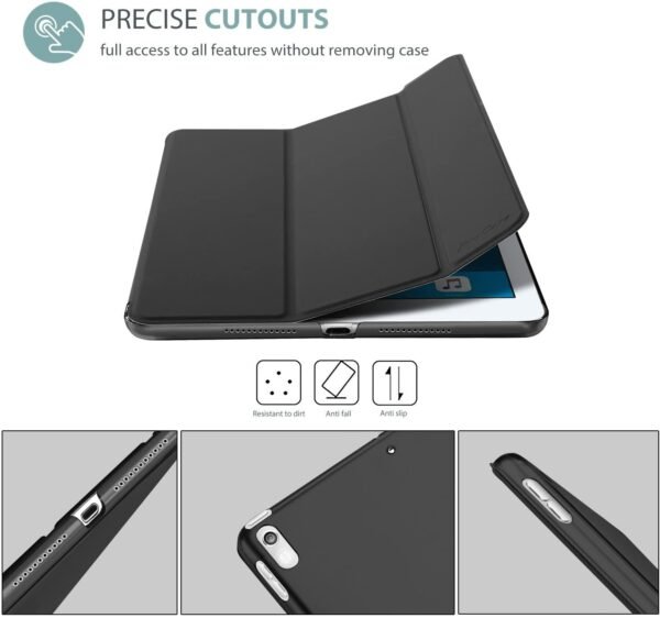 Planšetinio kompiuterio dėklas Smart Leather Samsung Tab A9 8.7" Bordo - Image 3