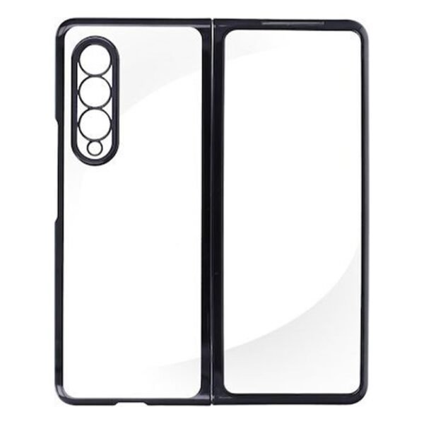 Telefono dėklas Forcell Focus Case Samsung Galaxy Z Fold 3 Skaudrus/juodas
