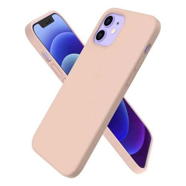 Samsung Galaxy A34 5G Telefono dėklas Liquid Silicone 1.5mm Case Rožinis