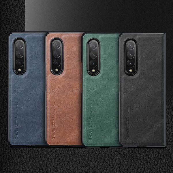 Telefono dėklas X-Level Earl III Case Samsung Galaxy Z Fold 3 Tamsiai žalias - Image 2