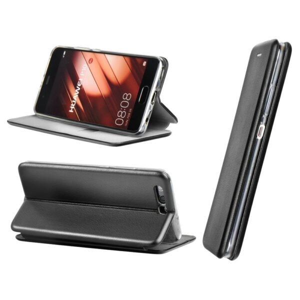 Telefono dėklas Forcell Elegance Book Samsung Galaxy A20s Juodas - Image 3