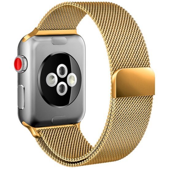 Devia laikrodžio apyrankė Apple watch 4 (iWatch 38# / 40#) , 40mm, auksinė/metalinė - Image 2