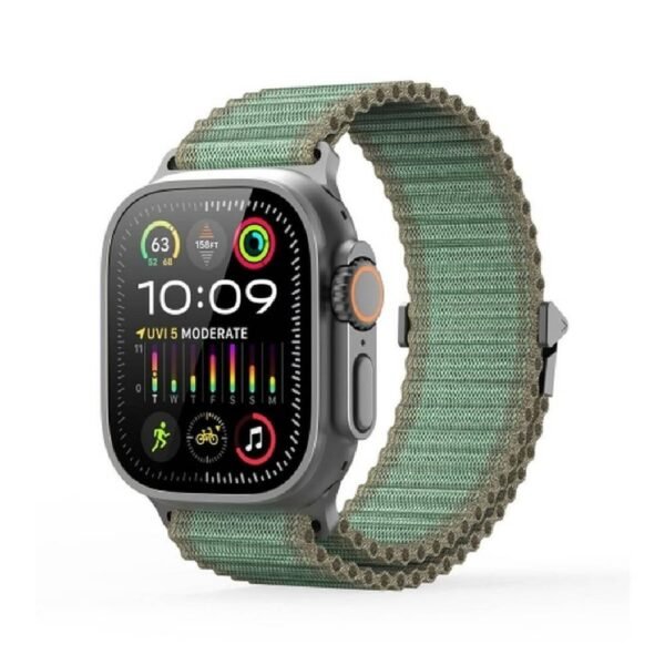 Apple Watch 42/44/45/49 mm Išmaniojo laikrodžio apyrankė Dux Ducis, žalia - Image 2