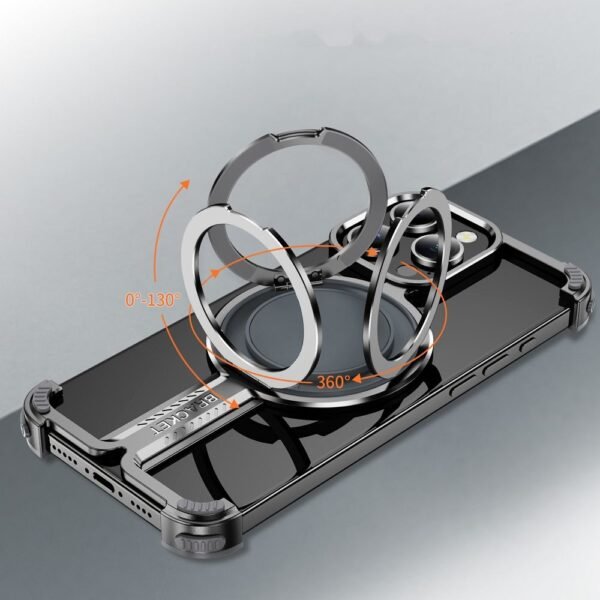 Iphone 13/14 telefono dėklas Titanium Escort juodas - Image 6