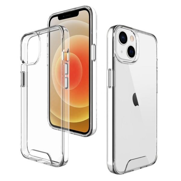 Samsung Galaxy S23 Ultra telefono Dėklas 2mm Clear Case Box Skaidrus