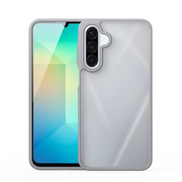 Samsung Galaxy A36/56 5G telefono dėklas Dux Ducis Yind, pilkas/pusiau skaidrus
