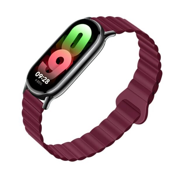Xiaomi Smart Band 8 išmaniojo laikrodžio apyrankė Forcell FX8 bordo