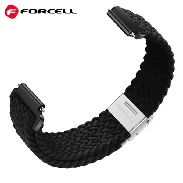 Xiaomi Smart Band 8 išmaniojo laikrodžio apyrankė Forcell FX5 juodas - Image 2