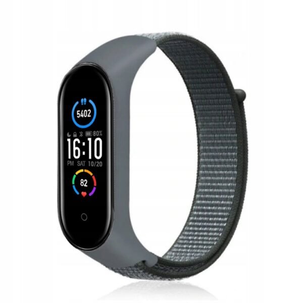 Xiaomi Mi Band 5/6/7 išmaniojo laikrodžio apyrankė  pilka